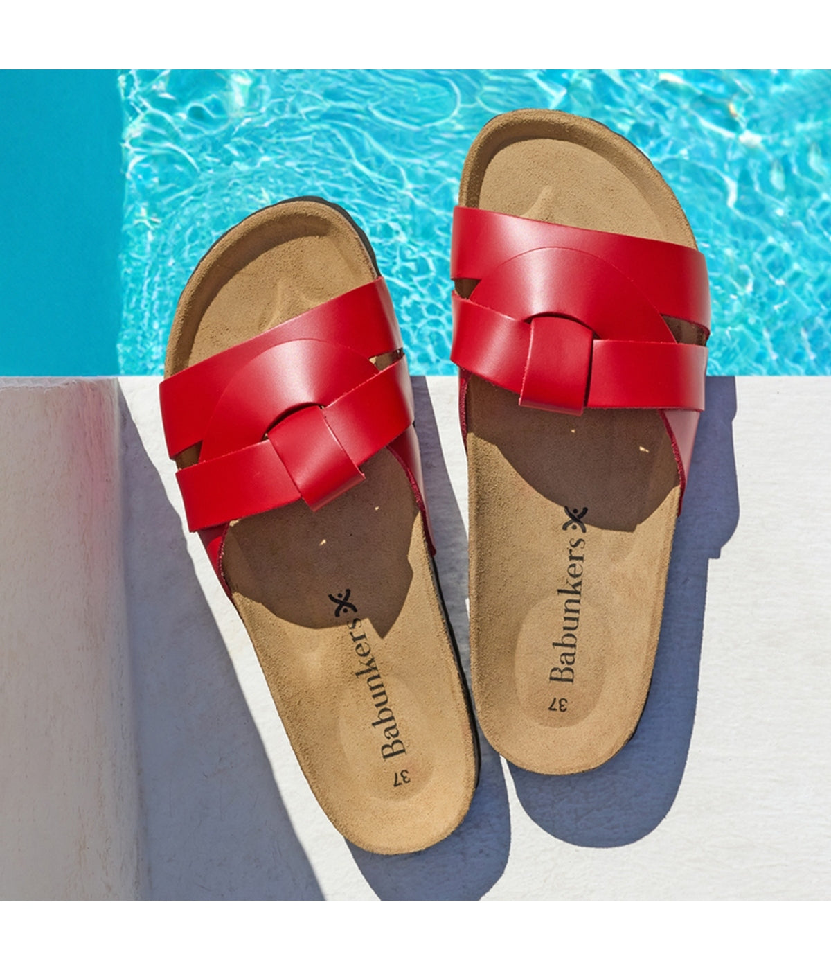 Red Sandals - Women