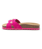 Sandalias fucsia - Mujer