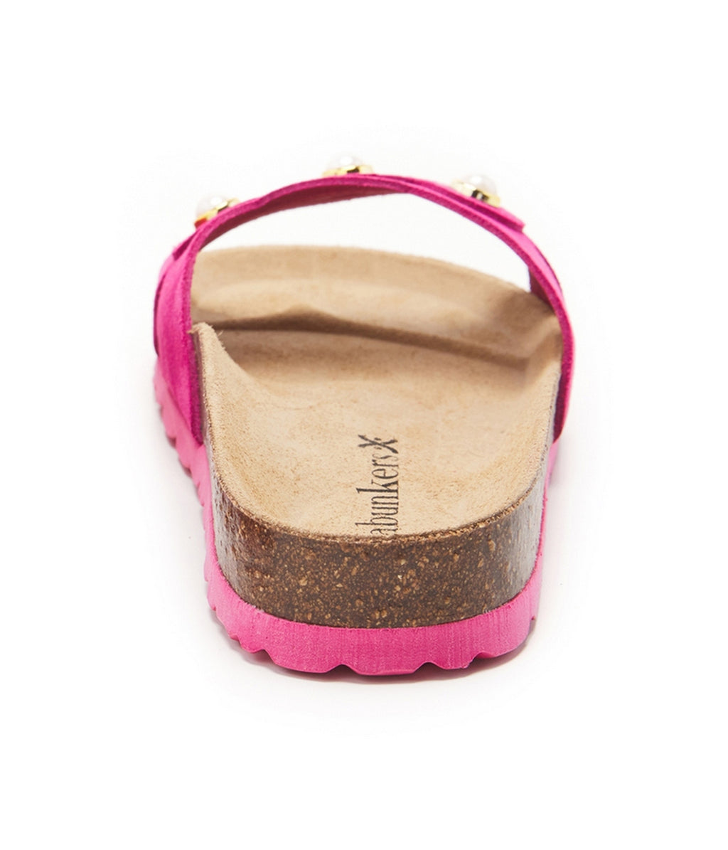 Sandalias fucsia - Mujer
