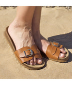 Leather Sandals - Women