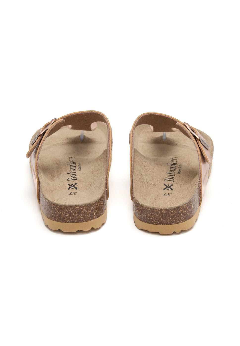 Sandalias salmón - Mujer