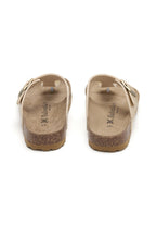 Sandalias doradas - Mujer