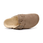 Zuecos Marrones - Mujer