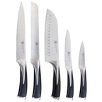 Kyu - Bloque de 5 cuchillos de cocina