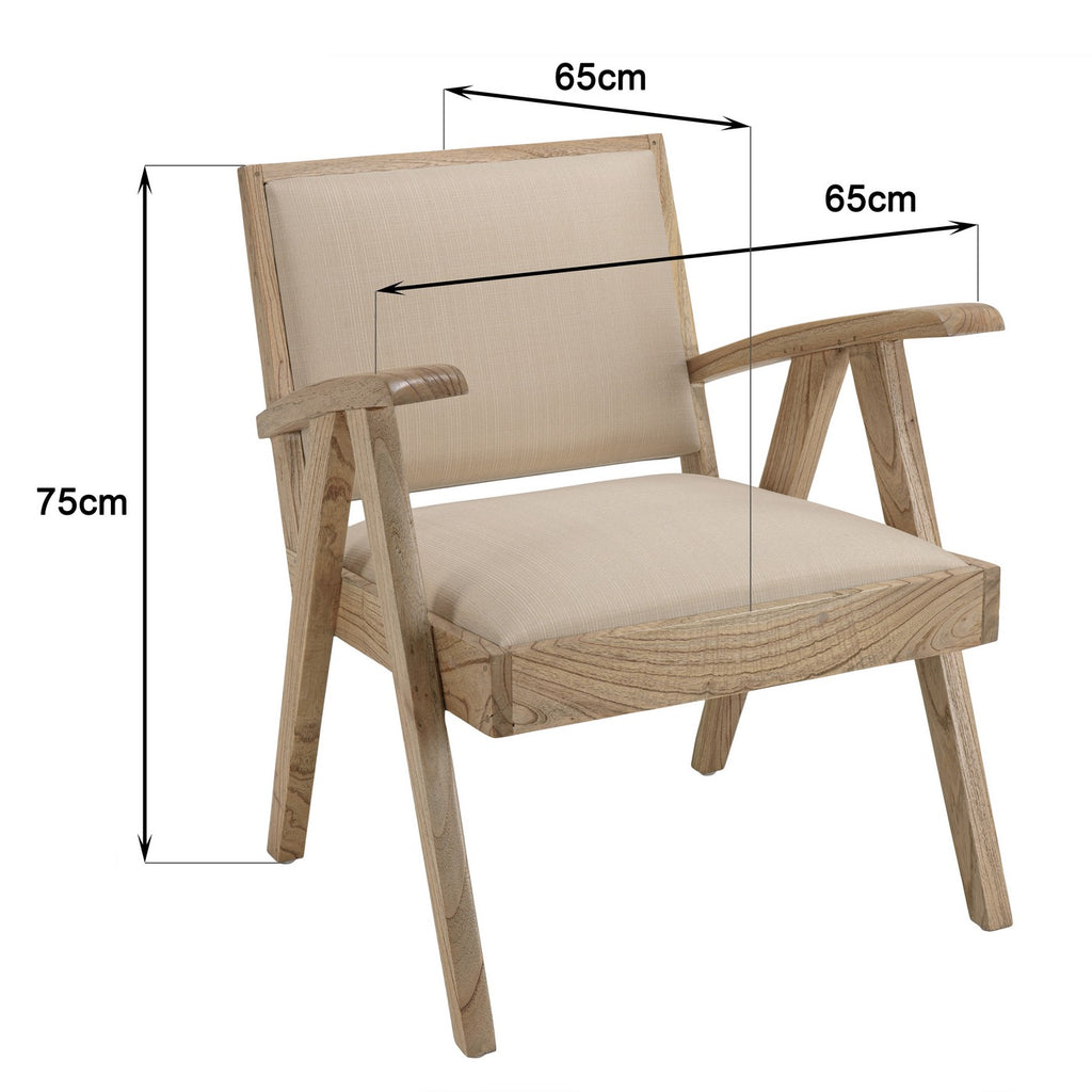 Dak - Lænestol - Beige