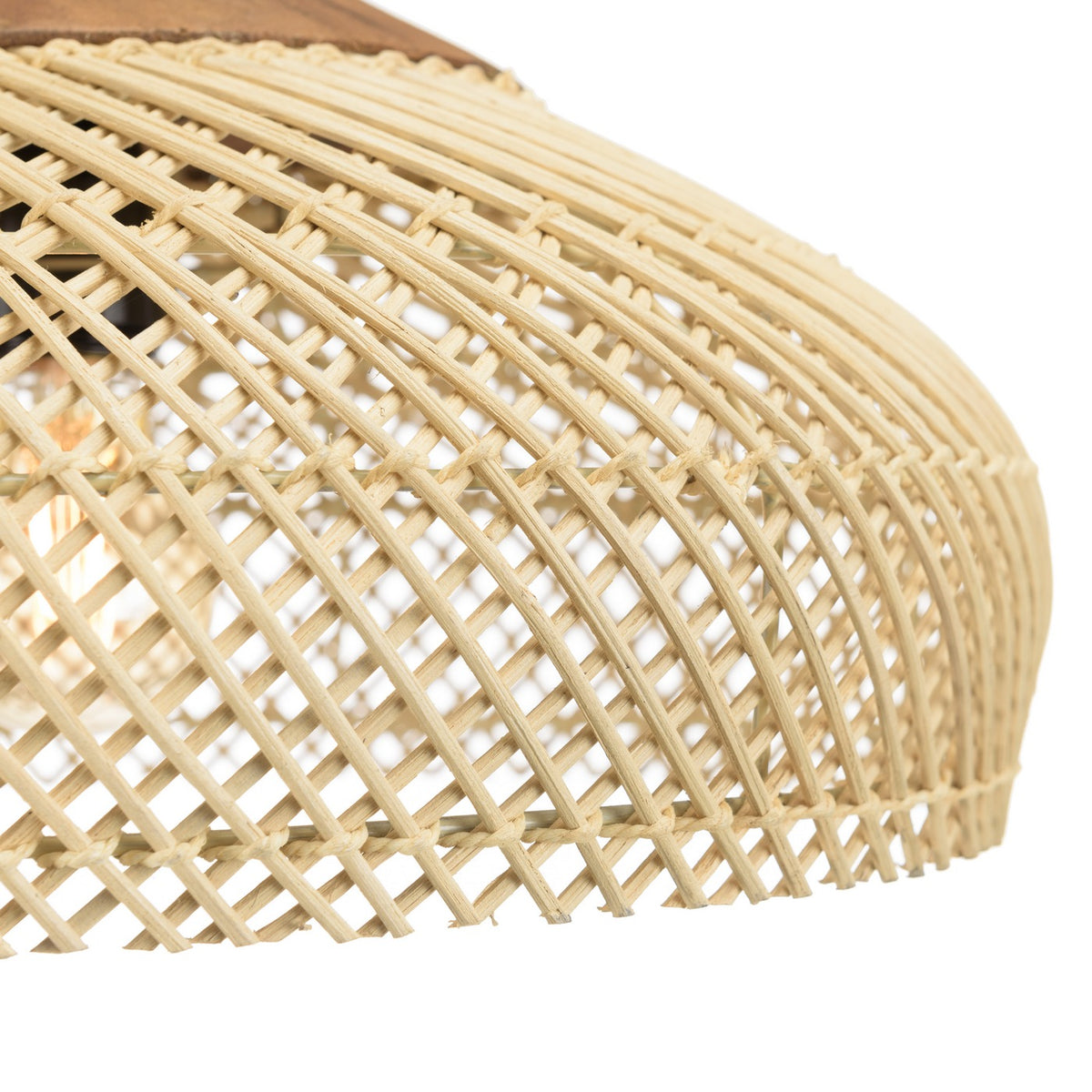 Sixtine – Lampa – Jasne drewno/Brązowy