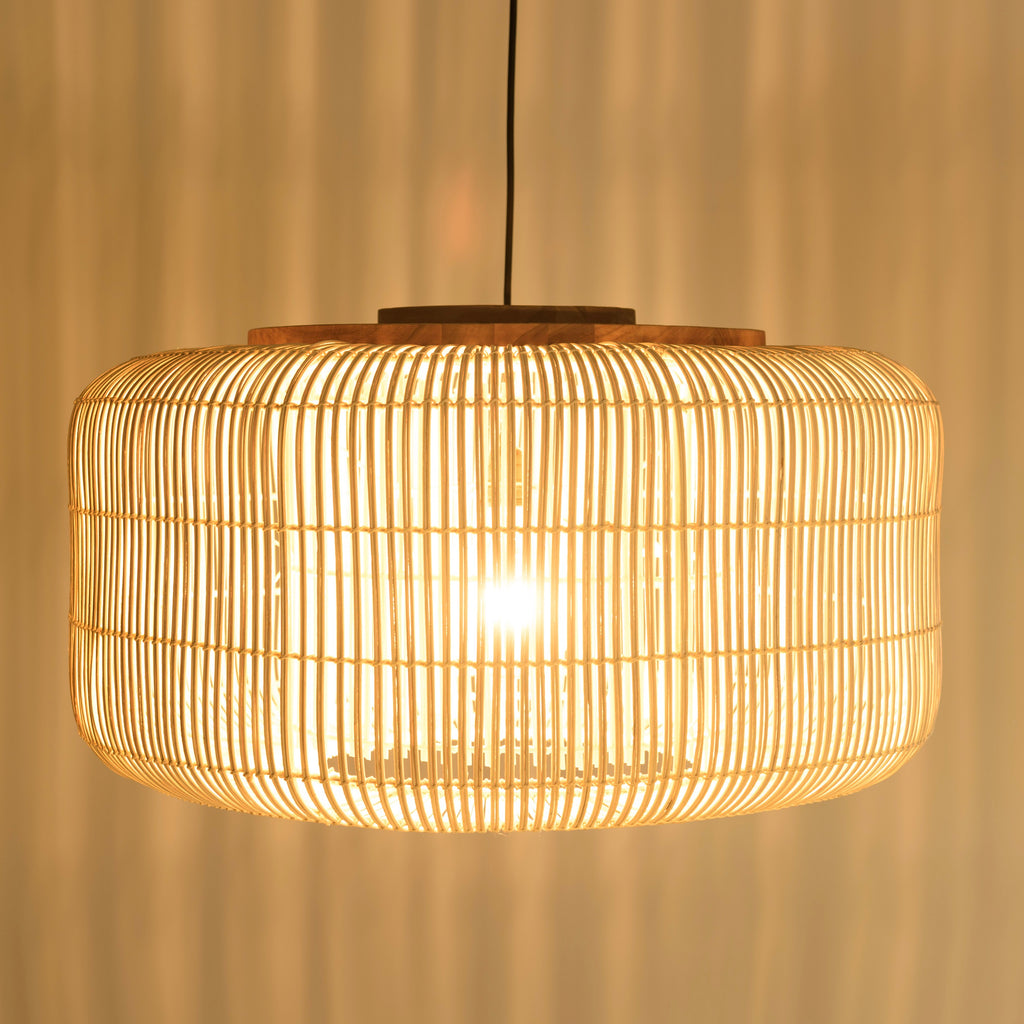 Sixtine - Lampe - Lyst træ/Brun