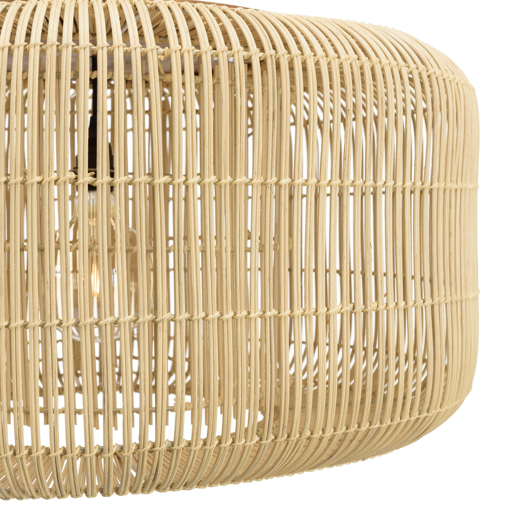 Sixtine - Lampe - Lyst træ/Brun