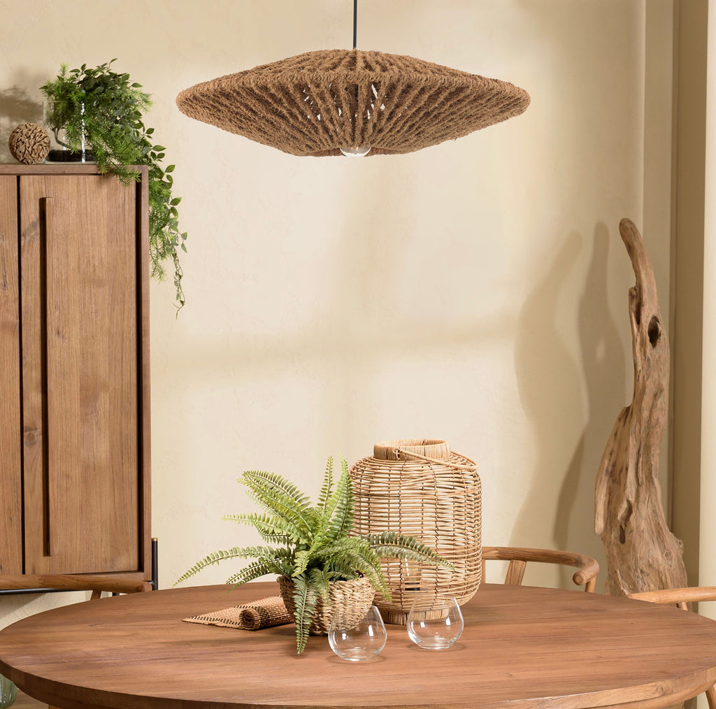 Sixtine - Lampe - Brun