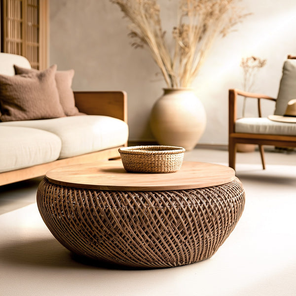 Sixtine - Salontafel - Naturel/Bruin