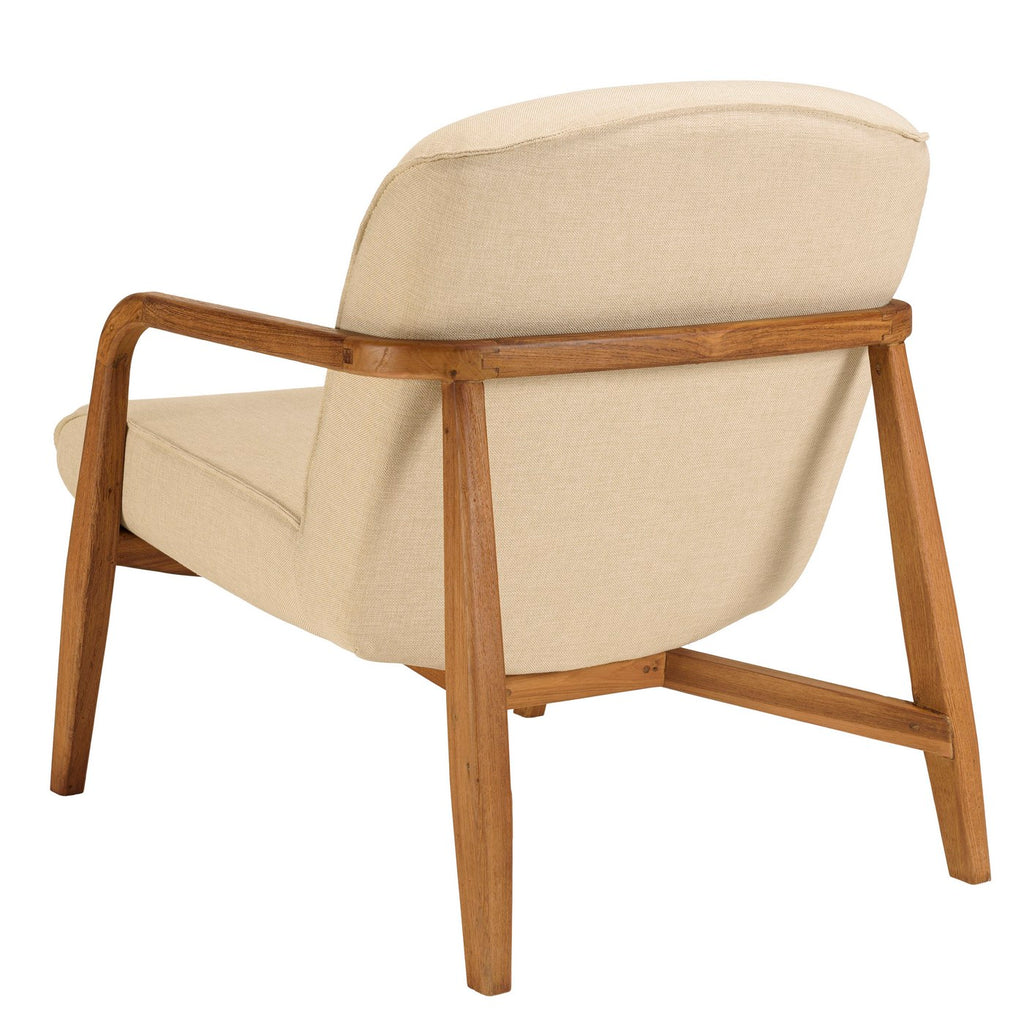 Sixtine - Fauteuil - Marron/Beige