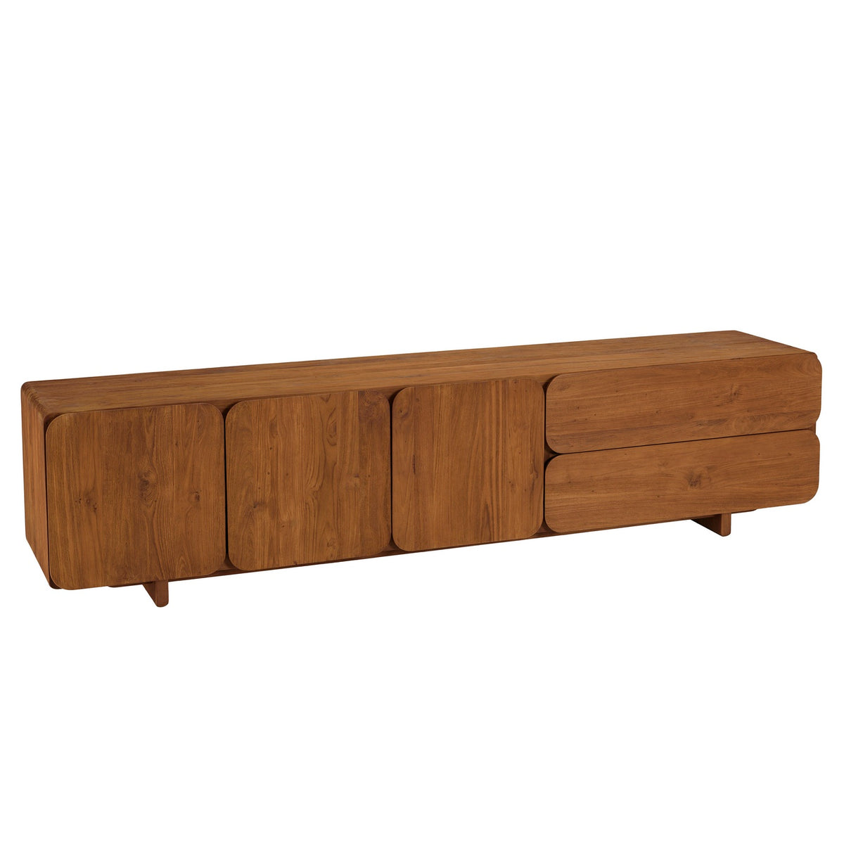 Sixtine - Sideboard - Braun/Schwarz