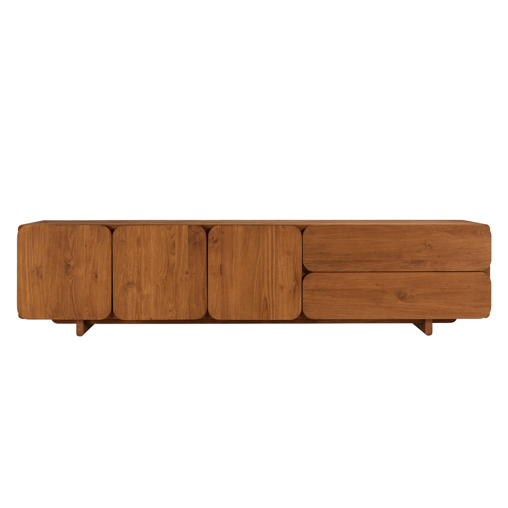 Sixtine - Sideboard - Braun/Schwarz