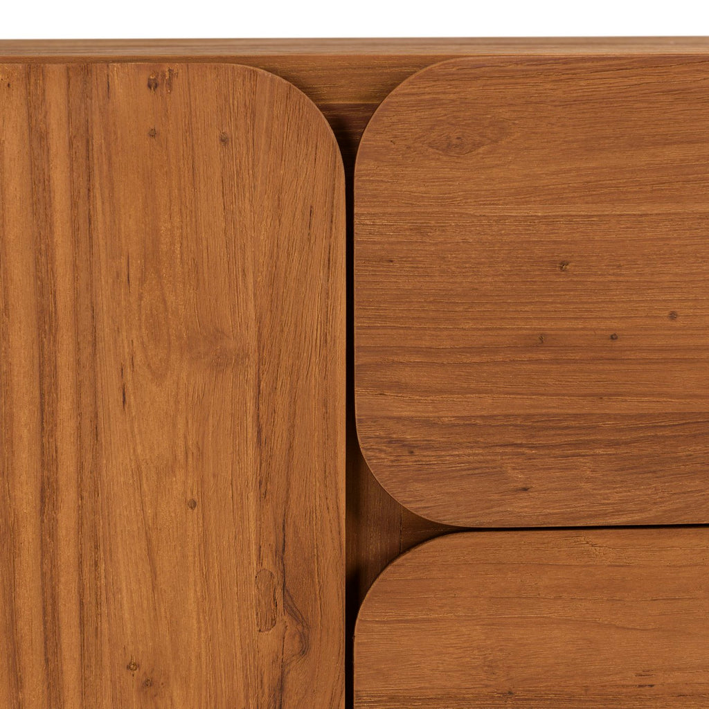 Sixtine - Sideboard - Braun/Schwarz