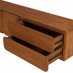 Sixtine - Sideboard - Braun/Schwarz