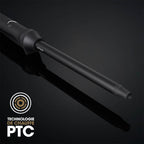 Rizador ultrafino Ghd Curve® Thin Wand - Negro