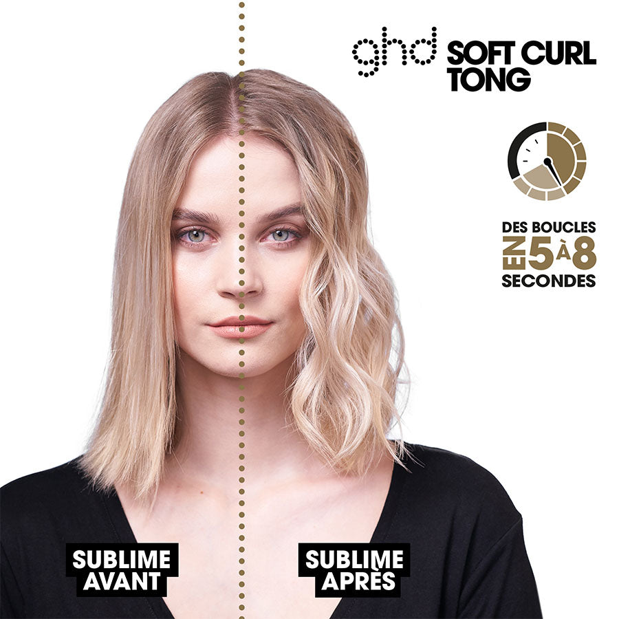 Ghd Curve® Soft Curl Tong Curler - Black
