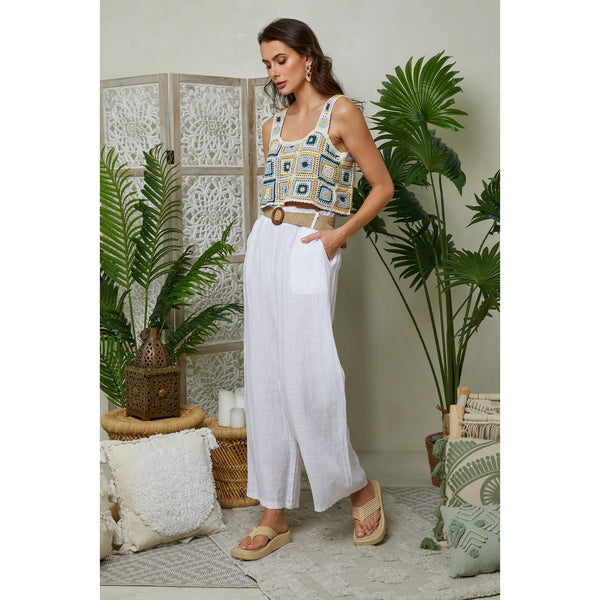 Pantalón - Blanco - Mujer