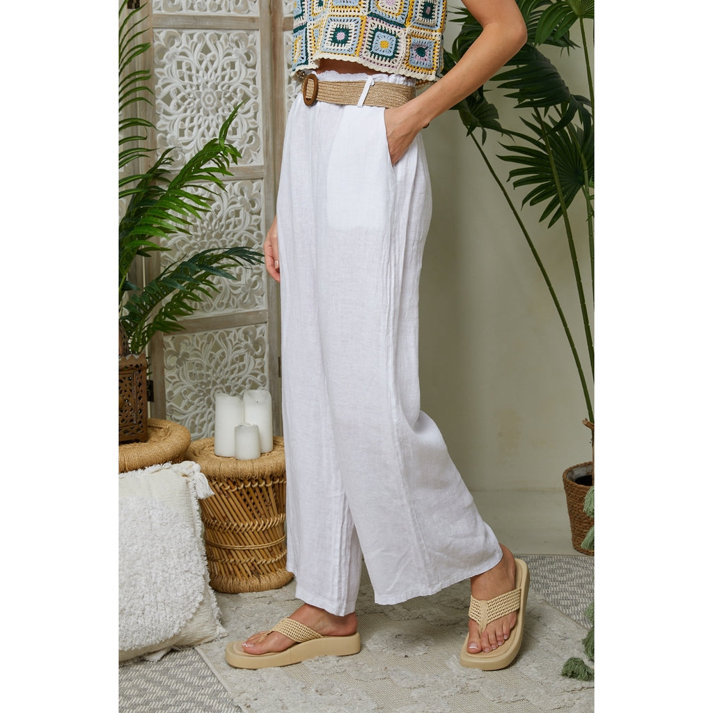 Trousers - White - Women