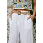 Trousers - White - Women