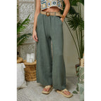 Trousers - Khaki - Women
