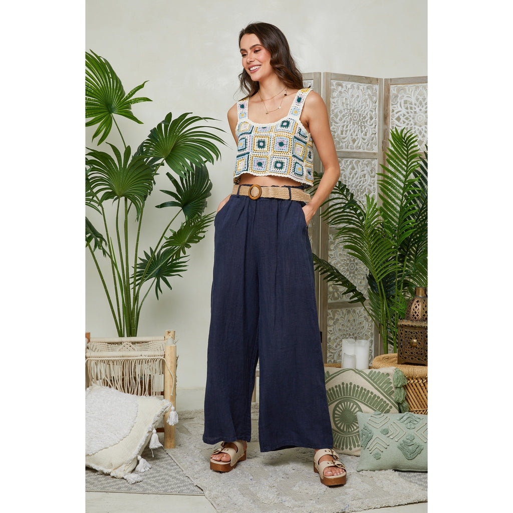 Pantalón - Azul Marino - Mujer