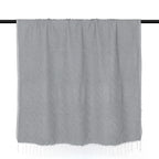 Amsterdam - Plaid - Coton - Gris Moyen