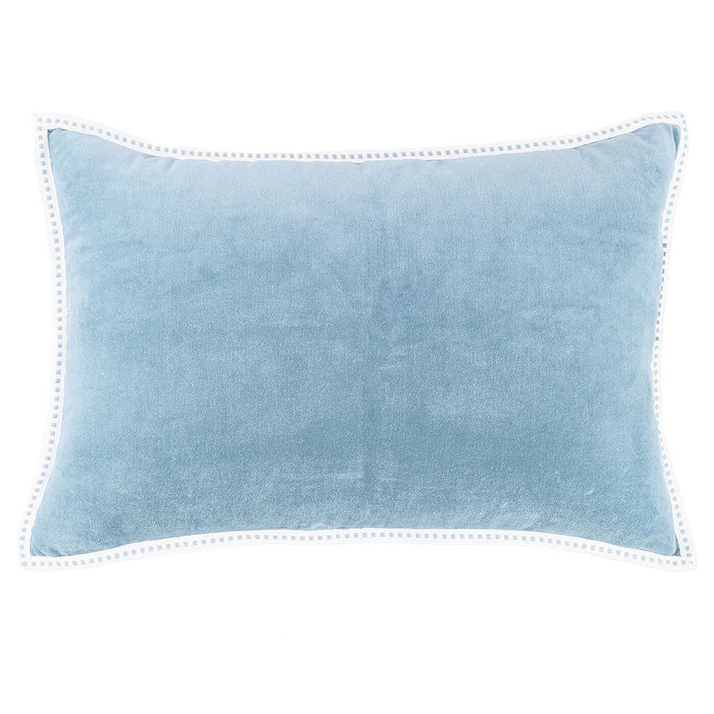 Erin - Coussin - Velours De Coton - Vert Céladon