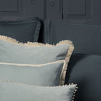 Erin - Coussin - Velours De Coton - Vert Céladon