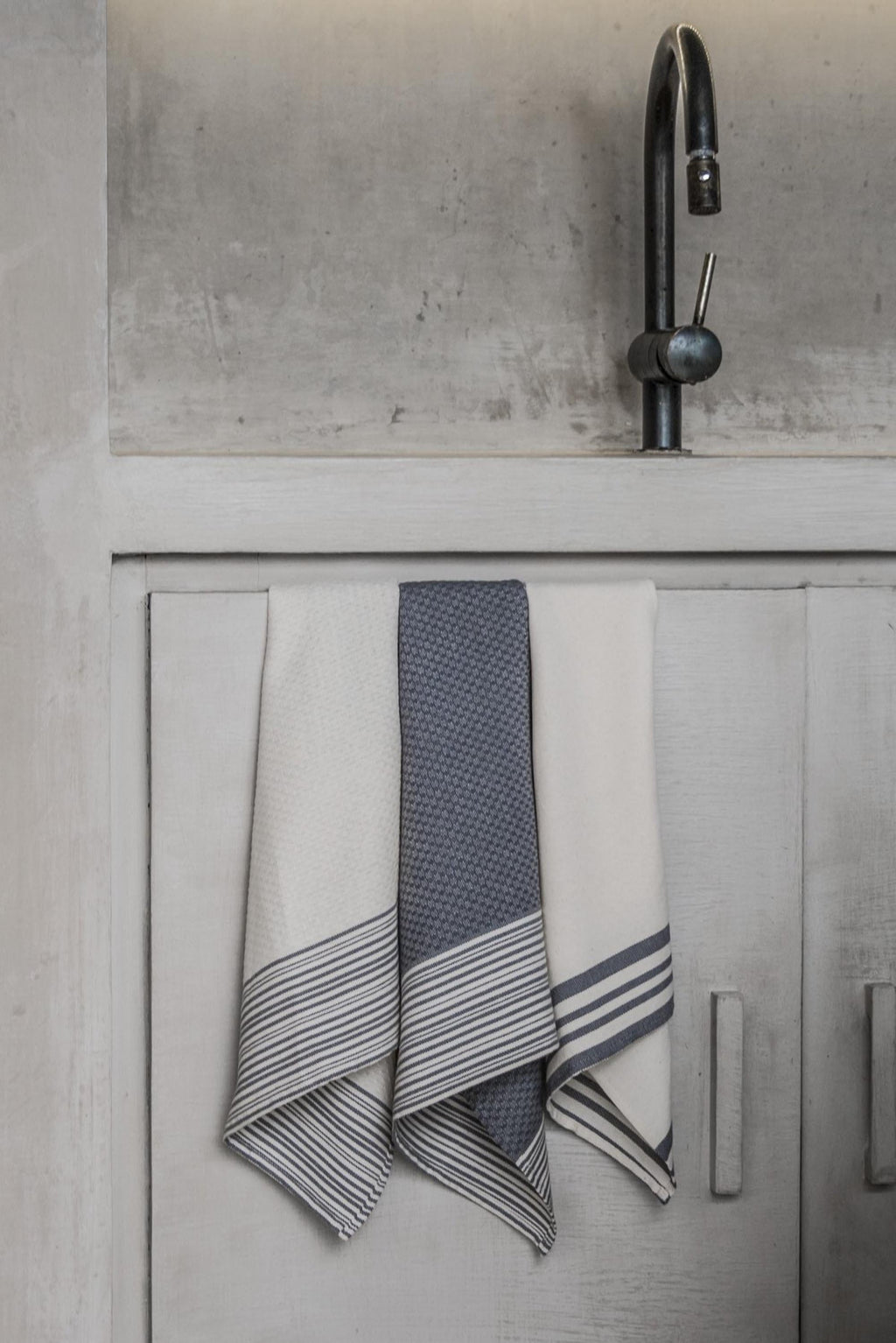 Mahdia - Torchon (X3) - Bleu Jean