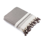 Ivan - Plaid - Coton - Taupe