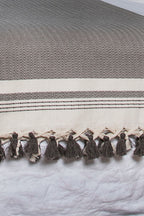 Ivan - Plaid - Coton - Taupe
