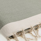 Courchevel - Throw - Cotton - Green
