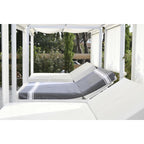 Lot de 2 foutas XXL coton 200x200 MALIBU gris moyen