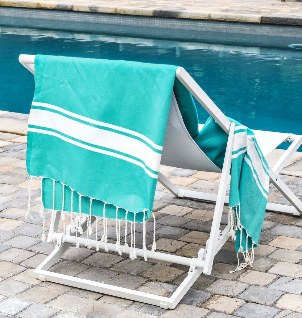 Malibu - Lot De 2 Foutas - Vert Turquoise