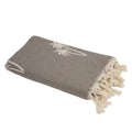 Palmier - Fouta Jacquard - Taupe Clair