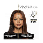 Plancha de Secado 2 en 1 Ghd Duet Style Negro