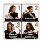 Plancha de Secado 2 en 1 Ghd Duet Style Negro