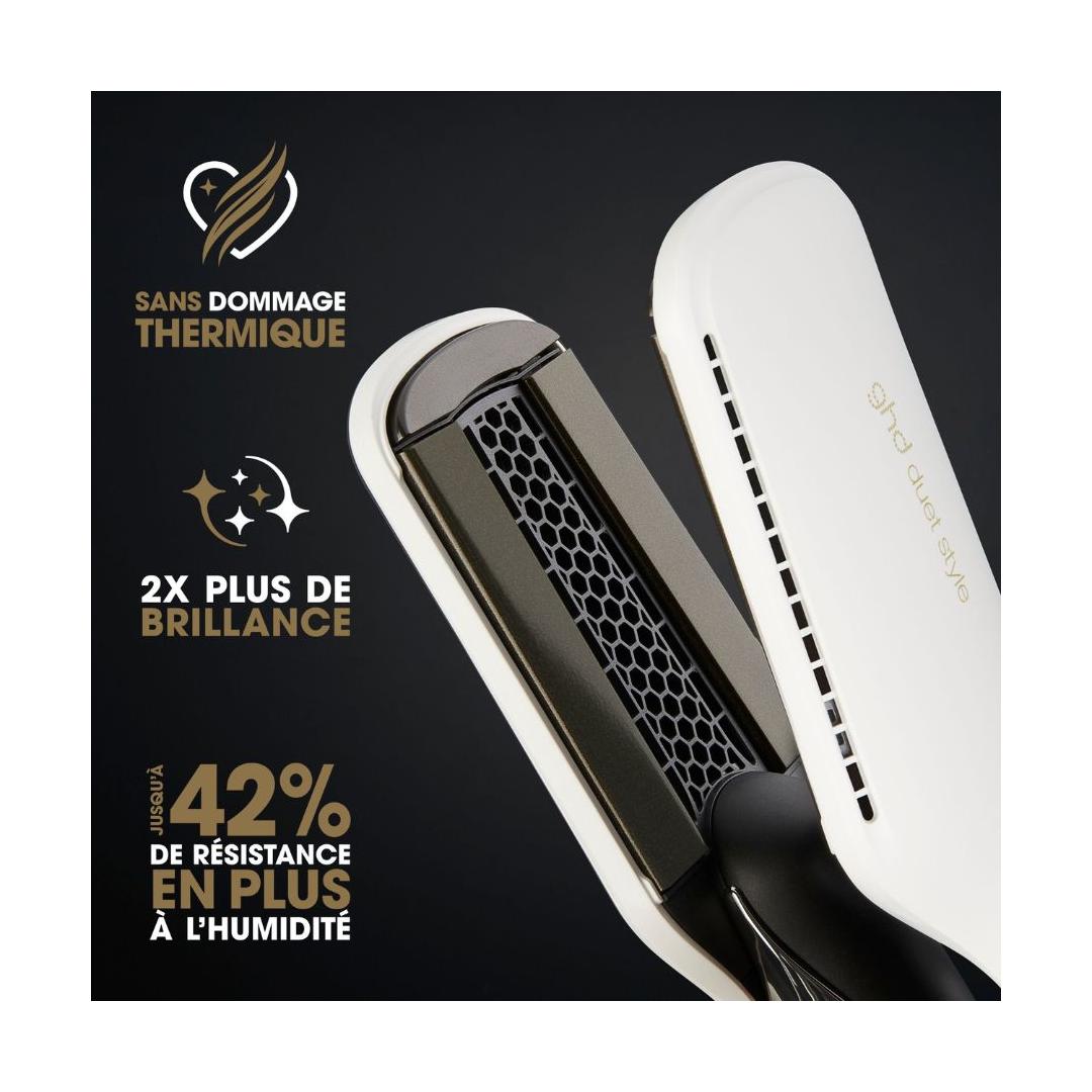 Ghd Duet Style 2-In-1 Drying Straightener White