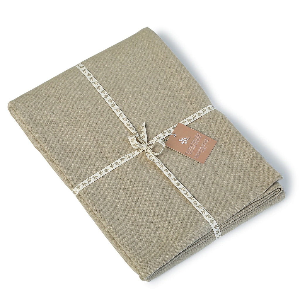 Louis - Rideau À Passant - Toile De Coton - Naturel