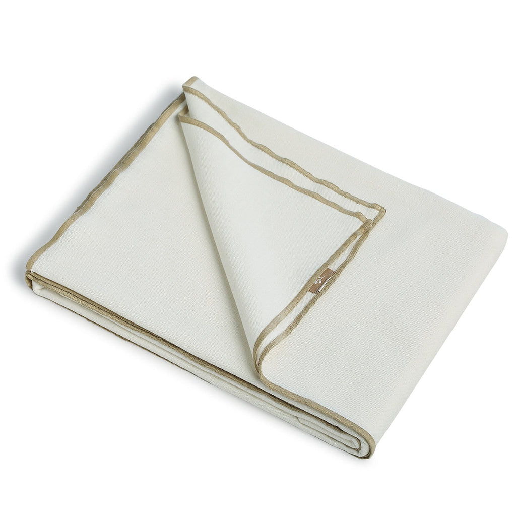 Jules - Nappe - Blanc/Sable