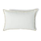 JULES housse blanc / sable 60x40