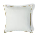 JULES housse blanc / sable 50x50