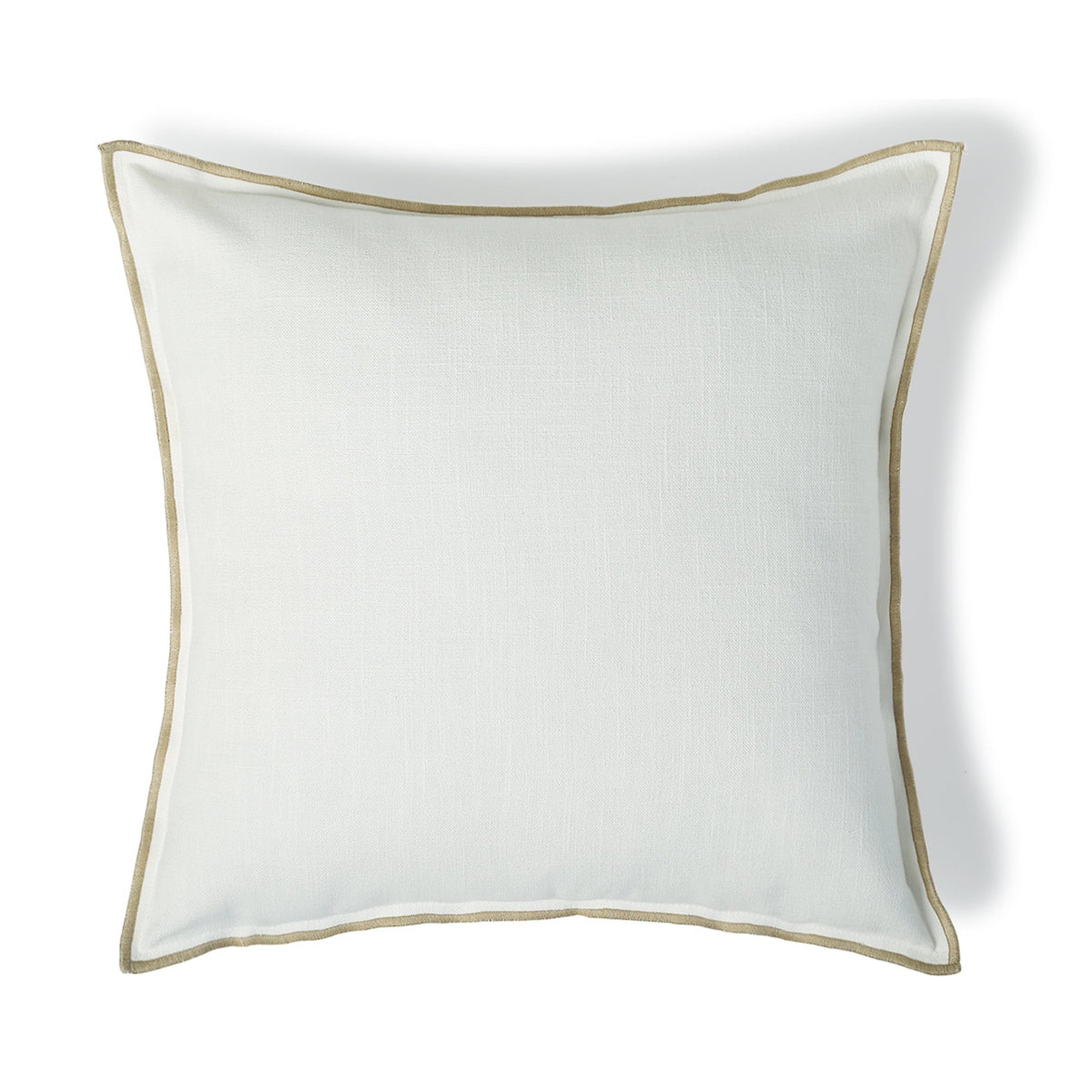 JULES housse blanc / sable 50x50