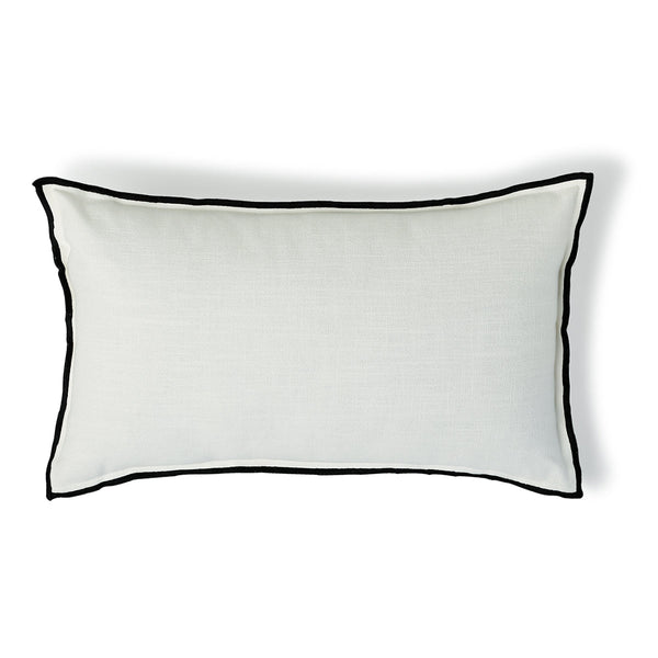 JULES funda blanco / negro 50x30