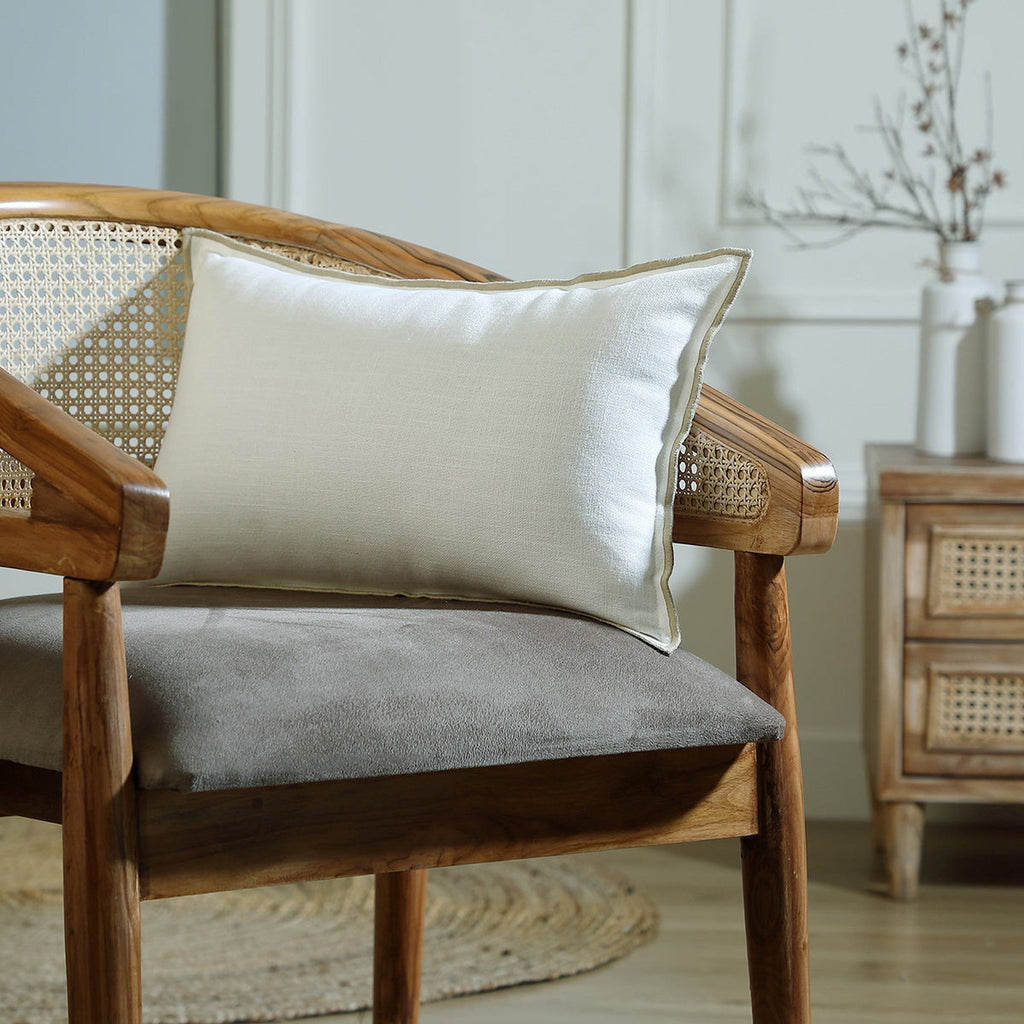 JULES housse blanc / sable
