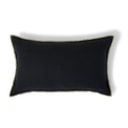 Jules - Coussin - Toile De Coton - Fusain/Sable
