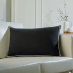 Victor - Coussin - Toile De Coton - Fusain