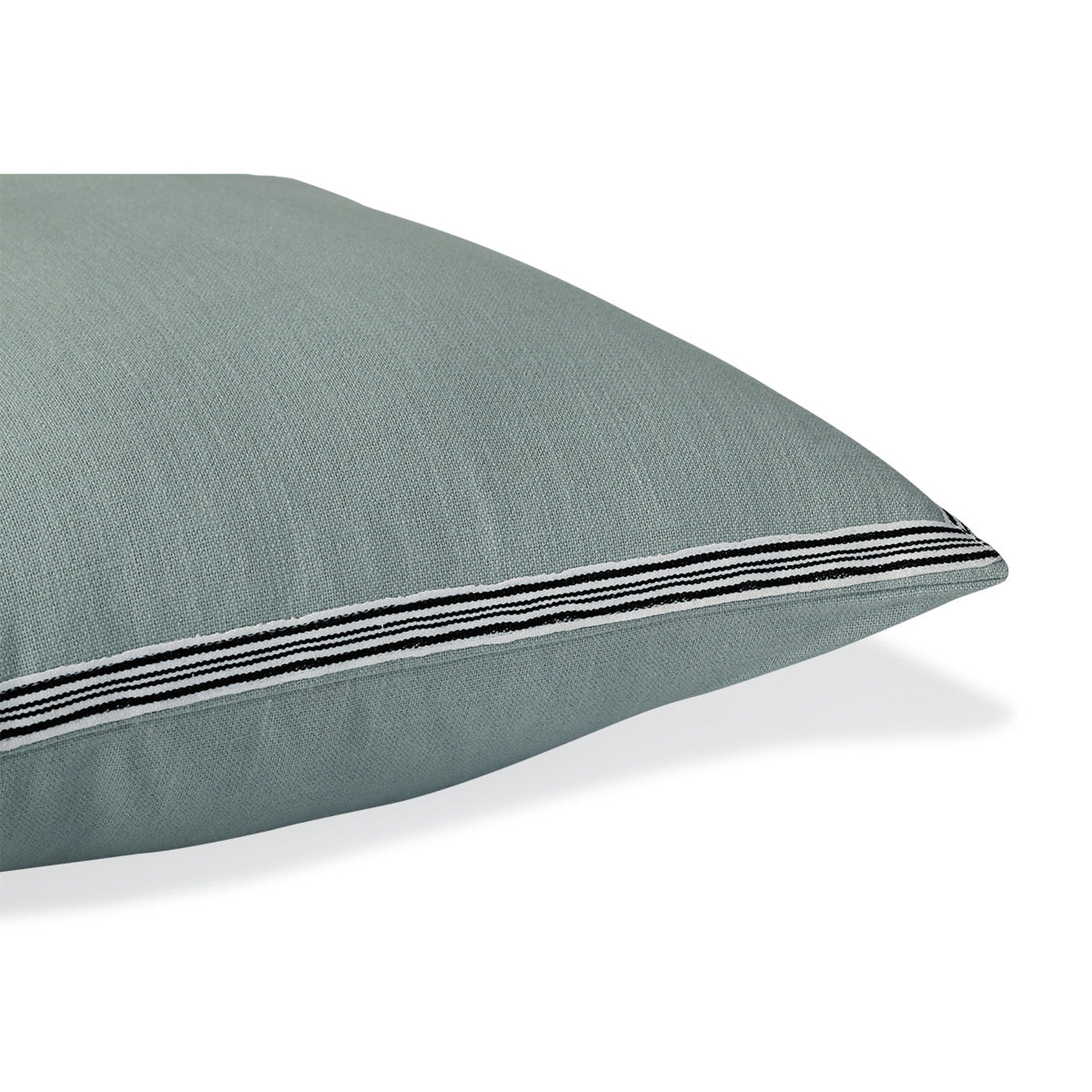 Victor - Coussin - Toile De Coton - Vert Céladon