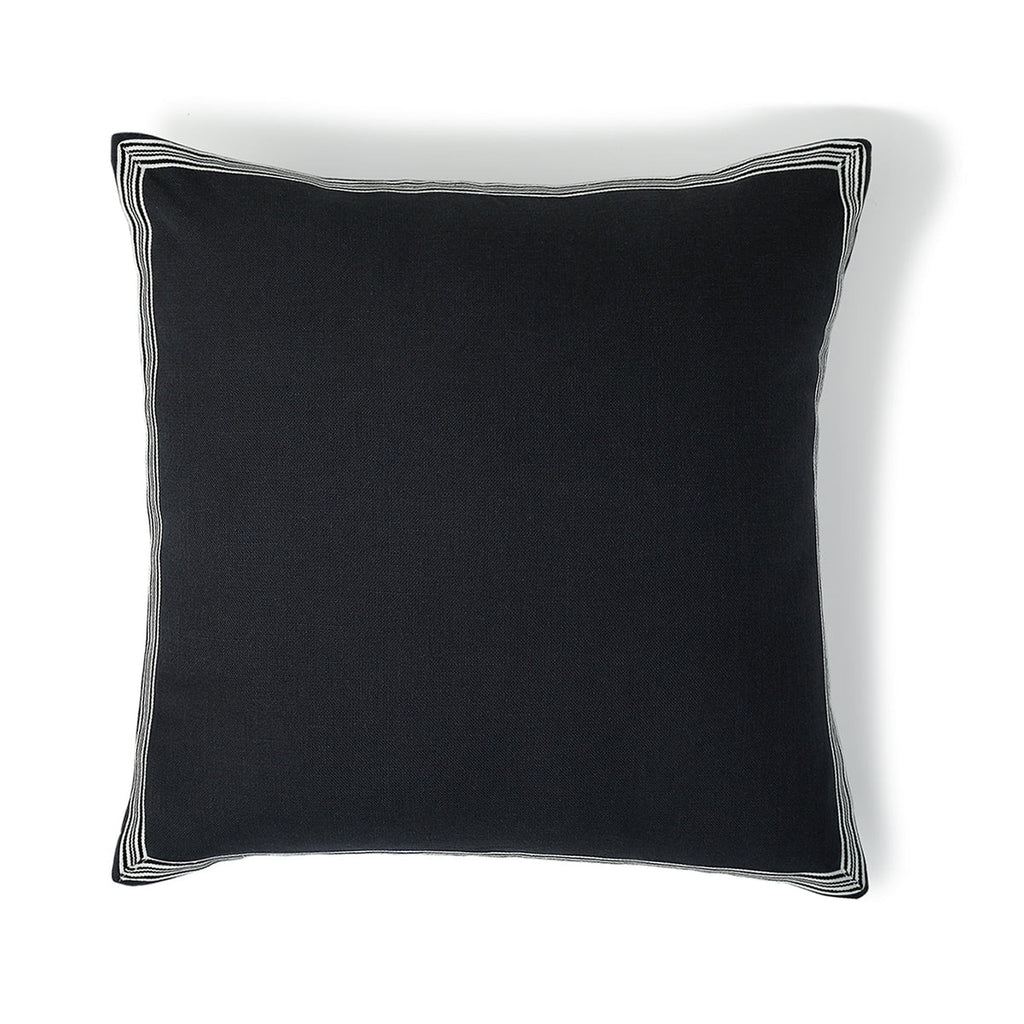Victor - Coussin - Toile De Coton - Fusain